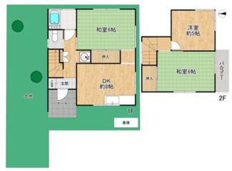 【間取り】 | さいたま市岩槻区加倉５丁目　中古戸建
