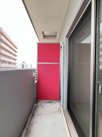 グランパシフィック清水丘のバルコニー