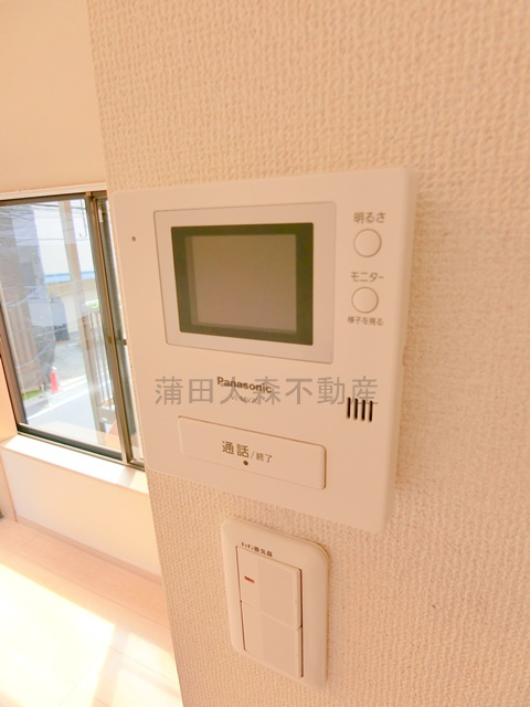 リプロンビギン蒲田24の設備|TVモニター付インターホン