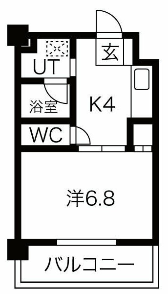 フレンドシップ2の間取り