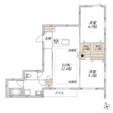 【間取り】 | 2LDK