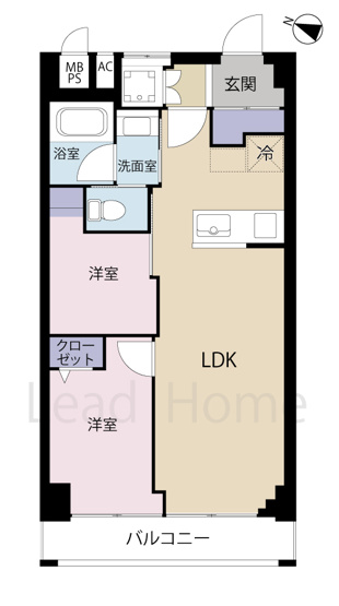 【間取り】 | 麻布十番レジデンス