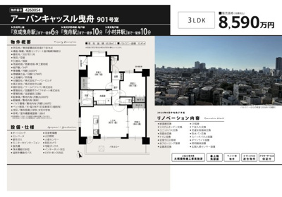 【その他】 | アーバンキャッスル曳舟　仲介手数料無料＋40万円現金プレゼント中