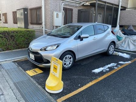 ラ・アミスタ武蔵浦和の駐車場