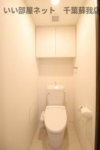 センチュリー千葉みなとのトイレ|トイレもきれいです