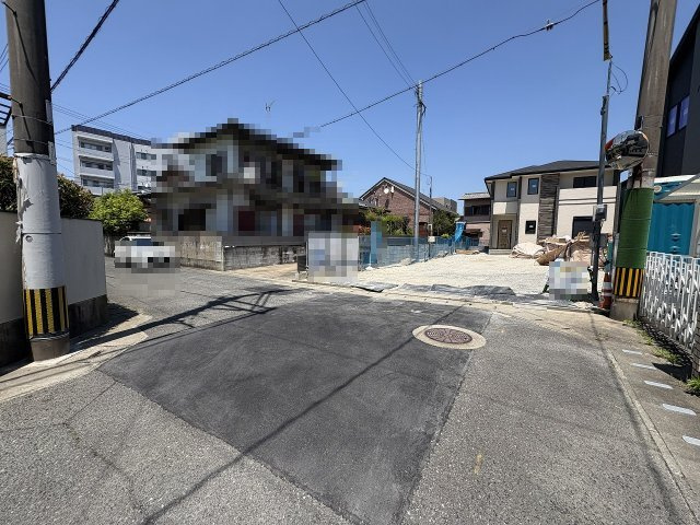 【その他】 | 福岡市南区鶴田4丁目5期　2号棟（全3棟）【仲介手数料無料・0円】 | 現地写真。前面道路です。