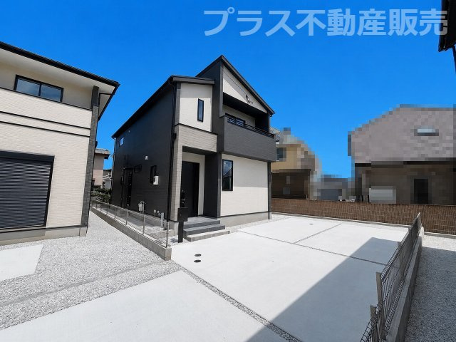 【外観】 | 福岡市南区鶴田4丁目5期　2号棟（全3棟）【仲介手数料無料・0円】 | 完成しました。物件内部もご見学頂けます。プラス不動産販売にお任せ下さい。