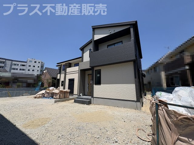 【外観】 | 福岡市南区鶴田4丁目5期　2号棟（全3棟）【仲介手数料無料・0円】 | 現地写真。同じ物件を見るなら、プラス不動産販売にお任せ下さい。