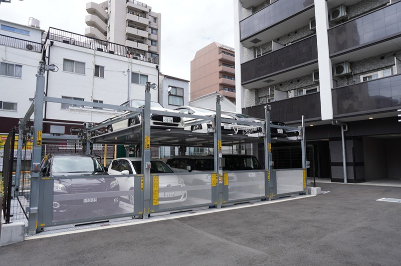 エスリード神戸グランドールの駐車場