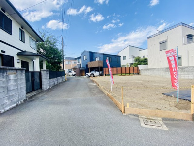 【外観】 | 辻堂駅 茅ヶ崎市浜須賀／４３坪角地！建築条件無-売地１区画-53-18 | ゆとりある４３坪！解放感ある角地当たり良好の南西角地！海薫る閑静な暮らしをこの場所で☆