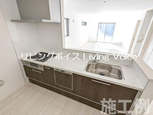 【仲介手数料０円】藤沢市片瀬山5丁目　新築一戸建てのキッチン|藤沢市片瀬山5丁目　新築一戸建て