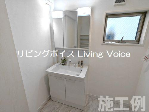 【仲介手数料０円】藤沢市片瀬山5丁目　新築一戸建ての独立洗面台|藤沢市片瀬山5丁目　新築一戸建て