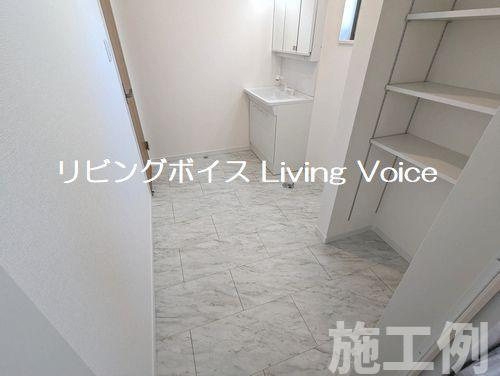 【仲介手数料０円】藤沢市片瀬山5丁目　新築一戸建ての脱衣所|藤沢市片瀬山5丁目　新築一戸建て