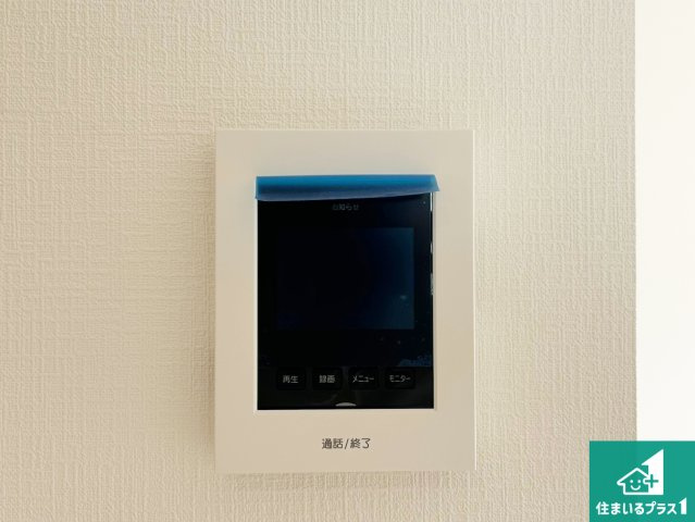 和歌山市塩屋　第4期　新築一戸建ての防犯設備|防犯に安心なカラーモニターインターホン！