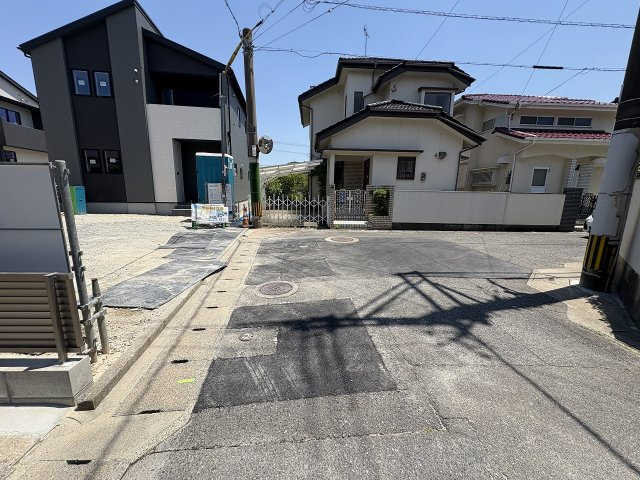 【その他】 | 福岡市南区鶴田4丁目5期　3号棟（全3棟）【仲介手数料無料・0円】 | 現地写真。前面道路です。