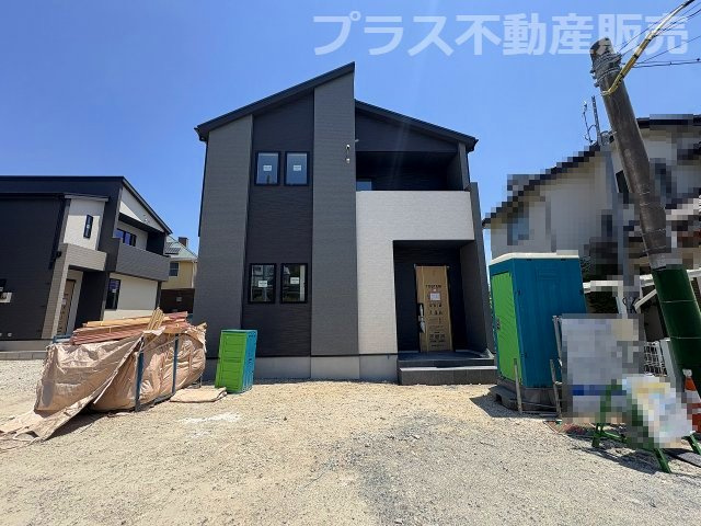 【外観】 | 福岡市南区鶴田4丁目5期　3号棟（全3棟）【仲介手数料無料・0円】 | 建築中の物件は、お近くのモデルハウスも一緒にご覧頂けます。