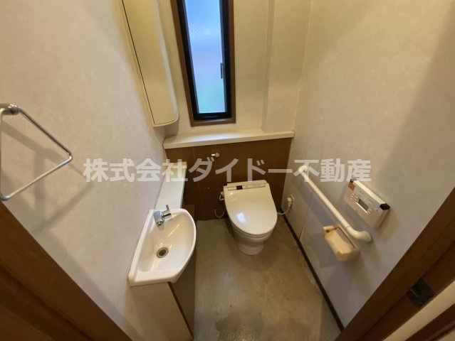 天道126のトイレ