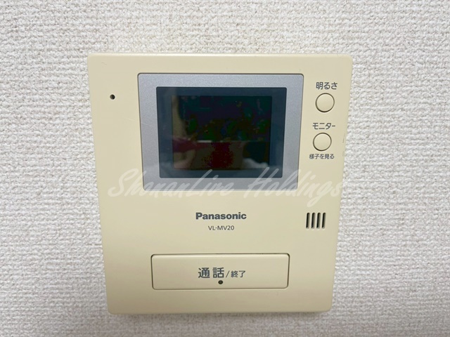 プレミールⅡのセキュリティ|モニター付きインターホンでセキュリティ安心♪