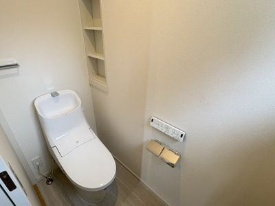 【トイレ】 | NーＦＯＲＥＳＴ松並町 | シンプルで使いやすいトイレです