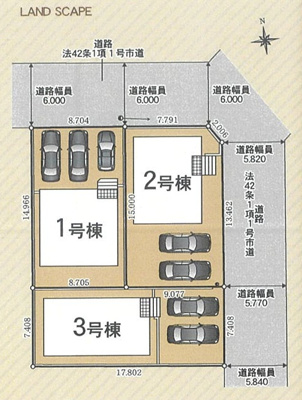 【区画図】 | 沼津市西間門第10　新築一戸建て　2号棟