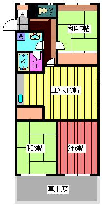 プリンシパル浦和の間取り