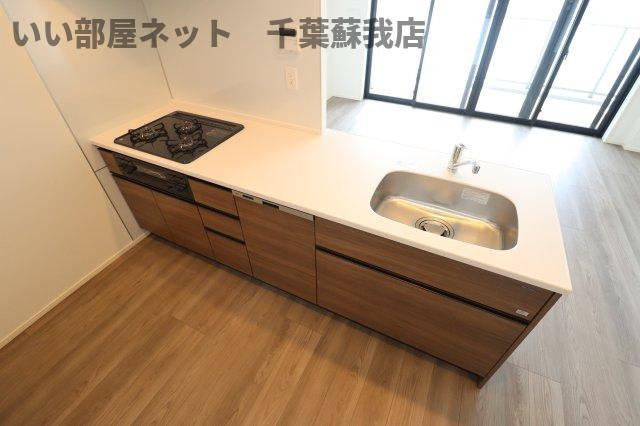 センチュリー千葉みなとのキッチン|食器洗い乾燥機器付き！