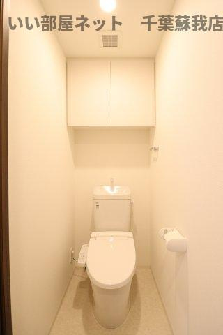 センチュリー千葉みなとのトイレ|ゆったりとした空間のトイレです