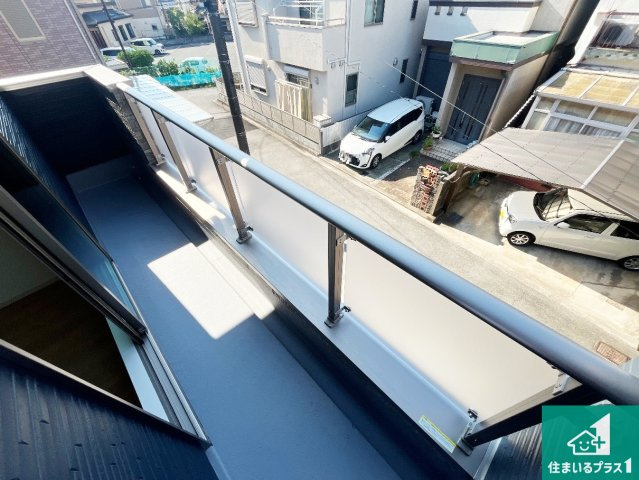 明石市大久保町大窪　第19期　新築一戸建てのバルコニー|日当たりのよいバルコニー！お部屋が開放的に！