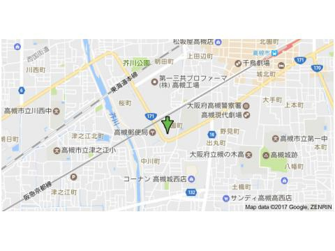 メルヴェーユ桃園の地図