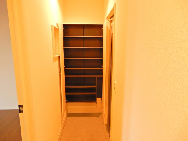 メルヴェーユ桃園の収納
