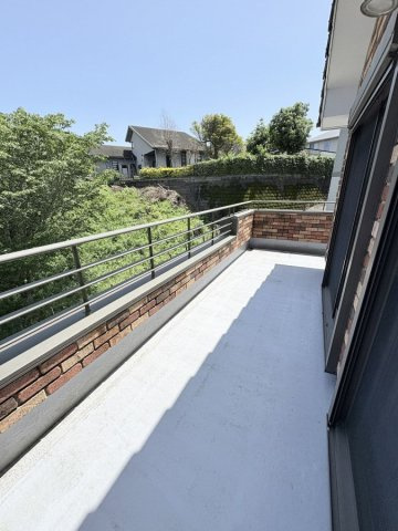 下北方町下郷のバルコニー