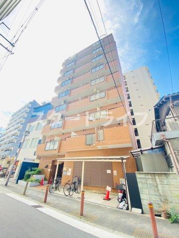 大阪市東淀川区東中島１丁目の賃貸マンションの外観