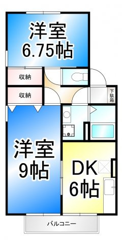 セントラルハイムの間取り