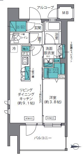 【間取り】 | 【HP限定公開】ジオ三鷹