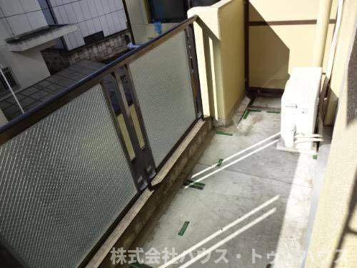山口ビルのバルコニー