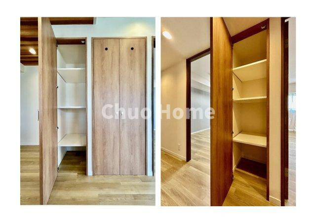 レクセルマンション北千住の収納|リビング収納・廊下収納