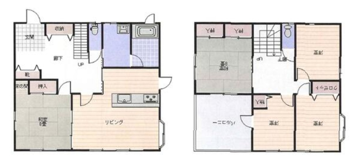 【中古戸建】前橋市横沢町の間取り|■間取り図｜敷地面積：400.00（約120.99坪）　建物面積：121.72（約36.82坪）