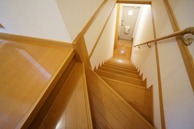 グリーンヒルズ旭Ｄの玄関|シンプルで使いやすい玄関です