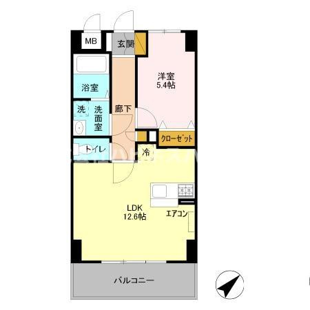 MurrayHill703の間取り