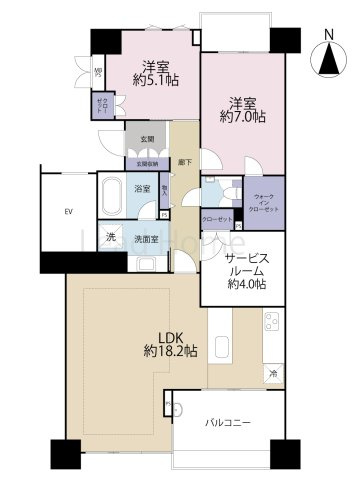 【間取り】 | ライオンズスクエア用賀
