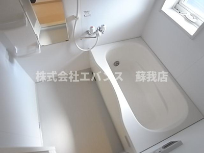 【浴室】 | シャーメゾン浜野B | ゆったり過ごせるお風呂です