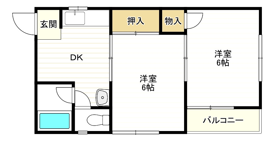 シャトルハリマの間取り