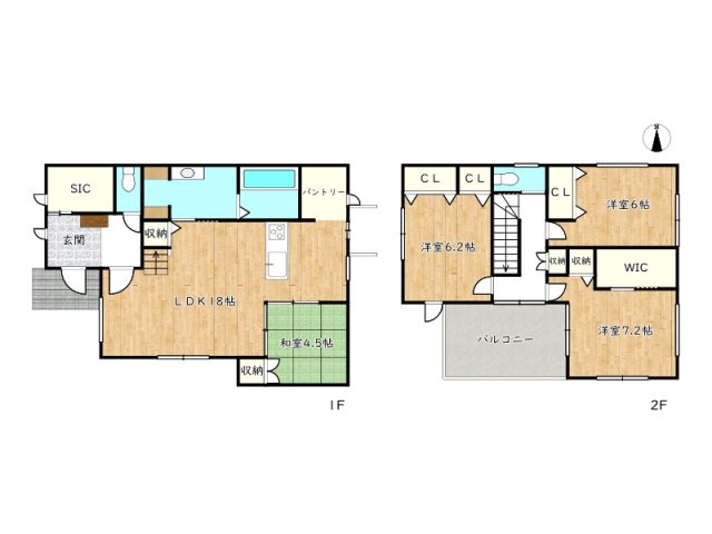 【間取り】 | 姫路市広畑区小松町４丁目／中古戸建