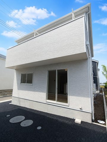 八潮市　南川崎　新築戸建　全11棟の前面道路含む現地写真|前面道路含む現地写真です
