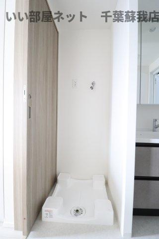 センチュリー千葉みなとの洗面所|洗濯機置場