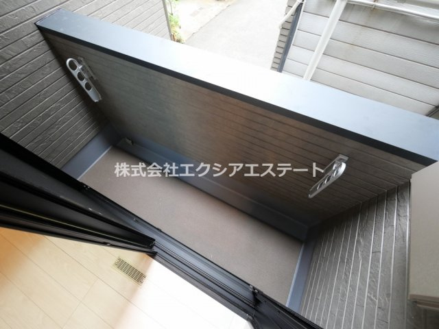 ハーモニーテラス墨江Ⅱのバルコニー