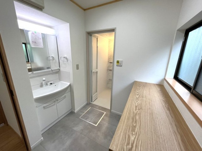 【洗面所】 | 中古一戸建　高知市東秦泉寺（リノベ）