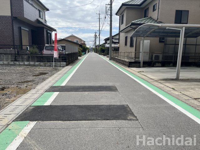 碧南市笹山町　新築戸建＜1号棟＞のその他|前面道路　南側：5.1ｍ　前面道路は車通りが少なく、駐車時も安心♪
