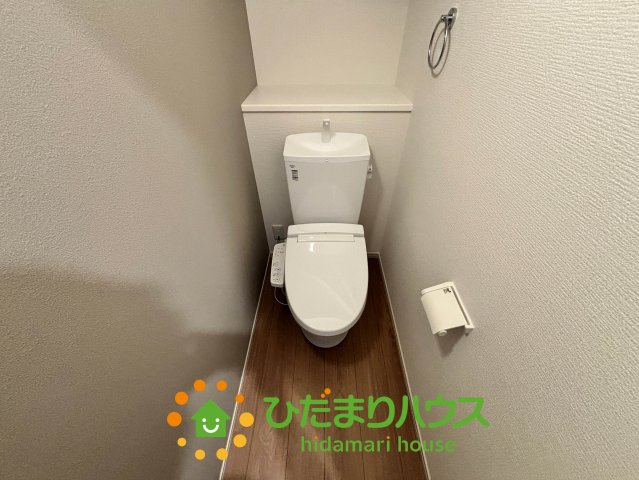 久喜市野久喜4期　新築一戸建て　02　リガーレのトイレ|使いやすいシンプルなデザインの空間です！