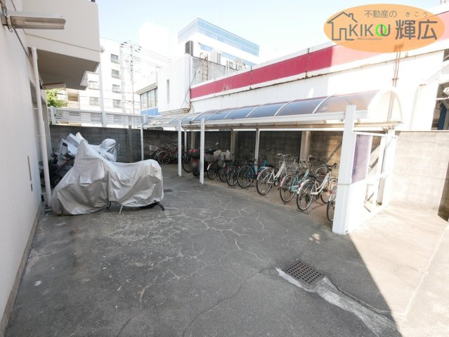ベルハイツ白鷺Ⅱ　7階の駐輪場